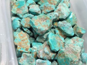 tucson bead show turquoise rough stones